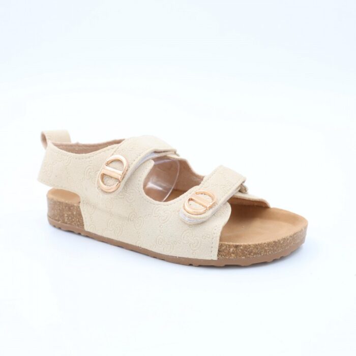 ⁦صندل بناتي لون بيج⁩ - الصورة ⁦2⁩