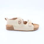 ⁦صندل بناتي لون بيج⁩ - الصورة ⁦3⁩