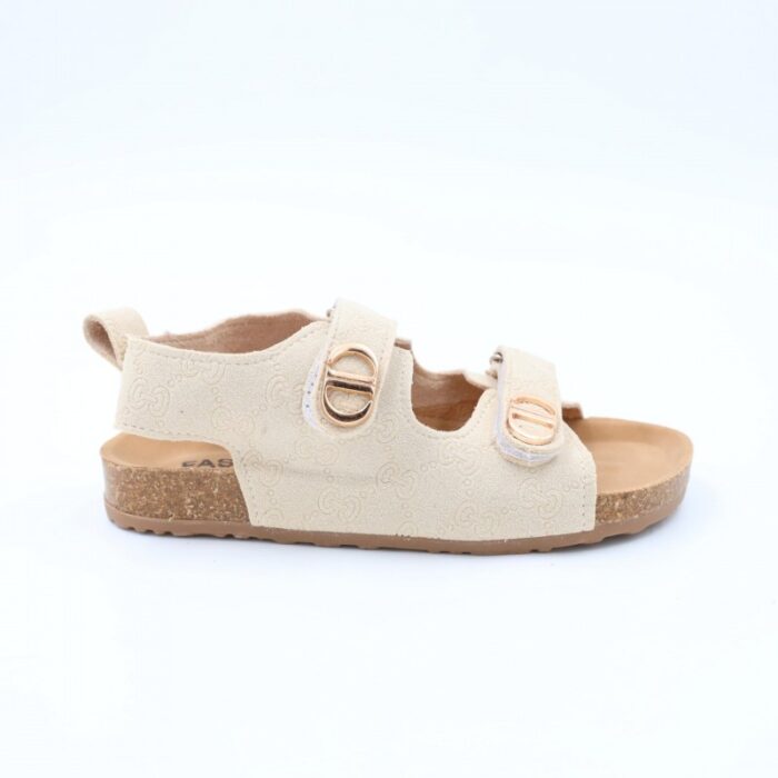 ⁦صندل بناتي لون بيج⁩ - الصورة ⁦3⁩