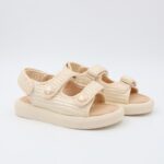 صندل بناتي للاطفال لون بيج