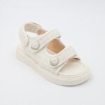 ⁦صندل بناتي للاطفال لون أبيض⁩ - الصورة ⁦6⁩