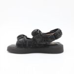 ⁦صندل بناتي للاطفال لون أسود⁩ - الصورة ⁦5⁩