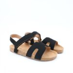 صندل بناتي لون أسود