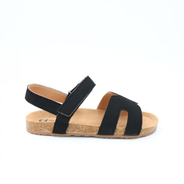 ⁦صندل بناتي لون أسود⁩ - الصورة ⁦3⁩