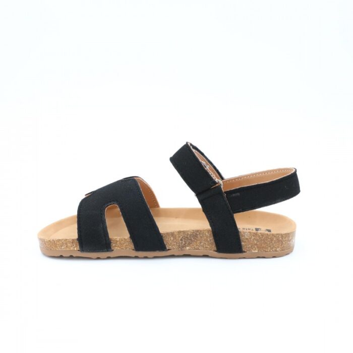 ⁦صندل بناتي لون أسود⁩ - الصورة ⁦4⁩