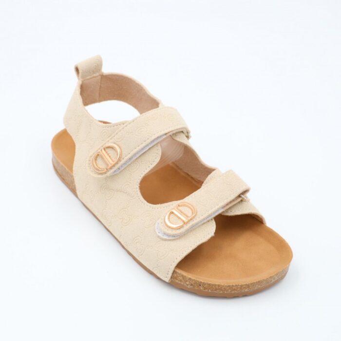 ⁦صندل بناتي لون بيج⁩ - الصورة ⁦3⁩