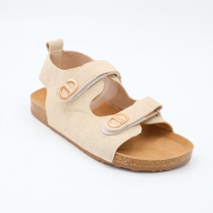 ⁦صندل بناتي لون بيج⁩ - الصورة ⁦4⁩