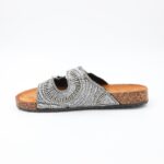 ⁦شبشب ستاتي مزخرف للنساء لون أبيض⁩ - الصورة ⁦3⁩