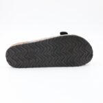 ⁦شبشب ستاتي مزخرف للنساء لون فضي وذهبي⁩ - الصورة ⁦5⁩