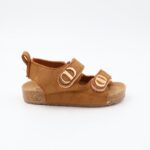 ⁦صندل بناتي لون كاكي⁩ - الصورة ⁦4⁩