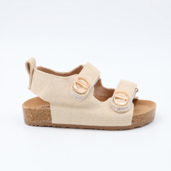 ⁦صندل بناتي لون بيج⁩ - الصورة ⁦3⁩