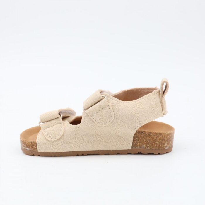 ⁦صندل بناتي لون بيج⁩ - الصورة ⁦4⁩