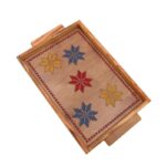 ⁦صينية بيت لحم تطريز على الخشب حجم 37*22.5 سم⁩ - الصورة ⁦2⁩