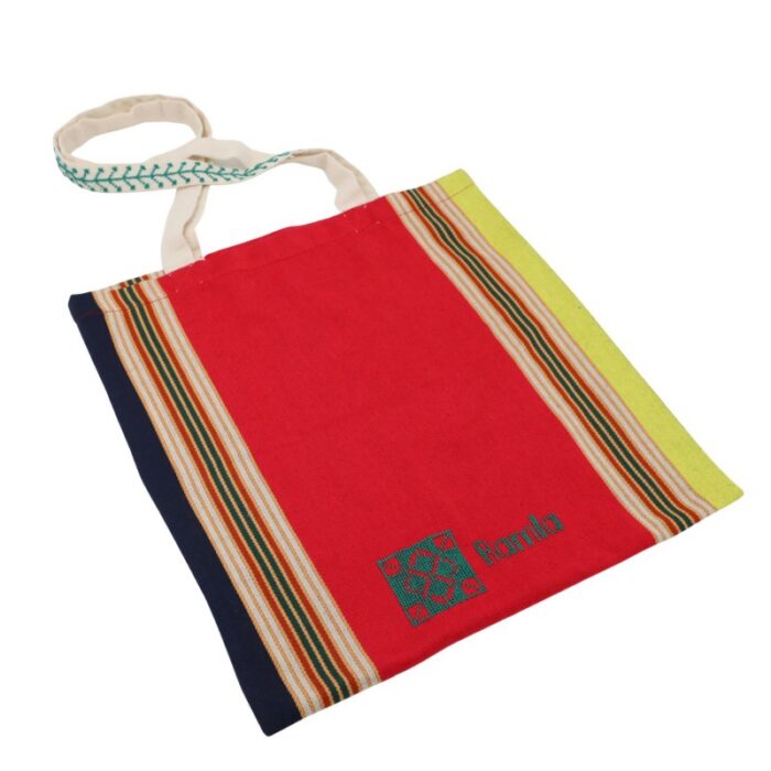 ⁦حقيبة قماش الرملة حجم 38*36 سم⁩ - الصورة ⁦2⁩