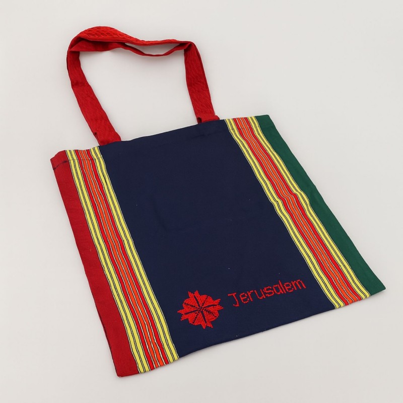 ⁦حقيبة قماش القدس حجم 40*40 سم⁩ - الصورة ⁦1⁩