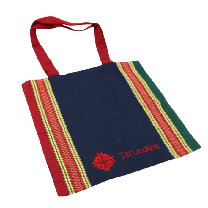 ⁦حقيبة قماش القدس حجم 40*40 سم⁩ - الصورة ⁦2⁩
