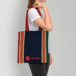 ⁦حقيبة قماش القدس حجم 40*40 سم⁩ - الصورة ⁦3⁩