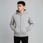 جاكيت شتوي للجنسين لون سكني