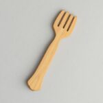 ⁦قطعة ديكور من الخشب على شكل شوكة 25 سم⁩ - الصورة ⁦4⁩