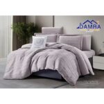 طقم لحاف صيفي (6 قطع) حجم مزوج من ضمرة K-HAIFA24 لون بنفسجي فاتح