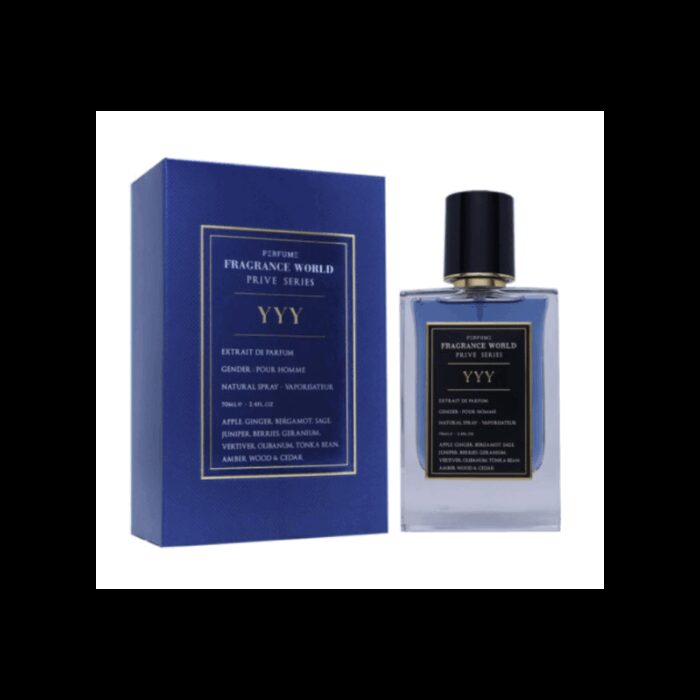 ⁦YYY Extrait de Parfum by Fragrance World for Unisex 70 ML⁩ - الصورة ⁦5⁩