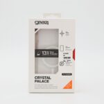 كفر شفاف مع حلقة مج سيف متين ومقاوم للصدمات ايفون 14 برو ماكس ماركة gear4 العالمية