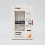 كفر شفاف مع حلقة مج سيف متين ومقاوم للصدمات ايفون 15 برو ماكس ماركة gear4 العالمية