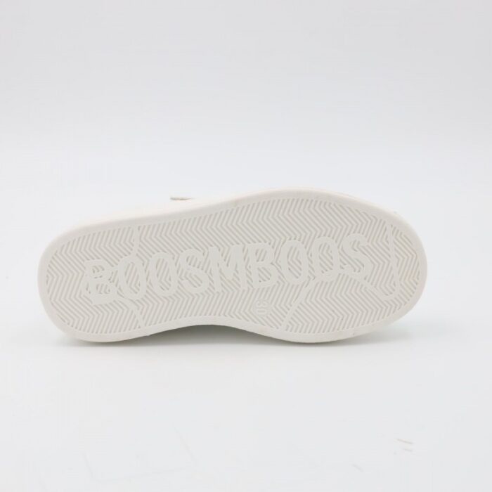 ⁦بوت سبورت بشريط لاصق لون أبيض⁩ - الصورة ⁦2⁩