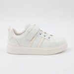 ⁦بوت سبورت بشريط لاصق لون أبيض⁩ - الصورة ⁦5⁩