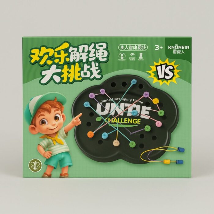 103386113_687299c04fa6b لعبة فك الحبل لوحة تحدي لعمر 3 سنين فما فوق - الصورة 1