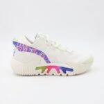 ⁦حذاء رياضي للرجال لون أبيض و بنفسجي⁩ - الصورة ⁦3⁩