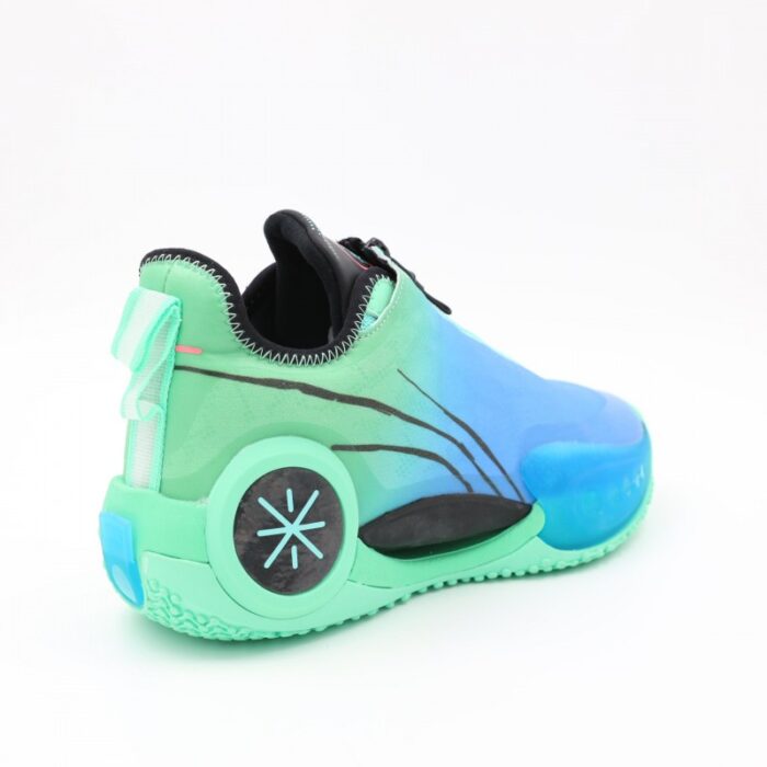 ⁦حذاء رياضي للرجال لون أخضر و أزرق⁩ - الصورة ⁦4⁩