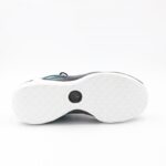 ⁦حذاء رياضي للرجال لون أسود و أزرق⁩ - الصورة ⁦5⁩