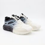 ⁦حذاء رياضي للرجال لون أبيض و أسود⁩ - الصورة ⁦5⁩