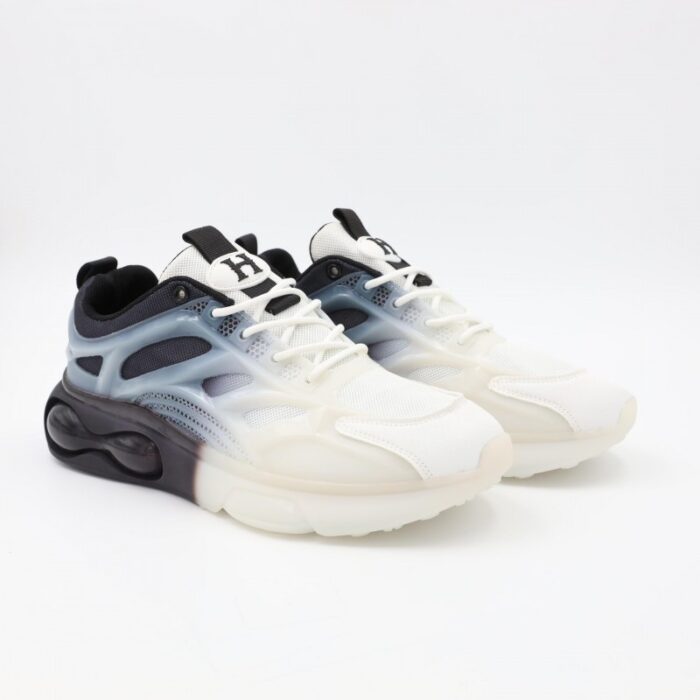 ⁦حذاء رياضي للرجال لون أبيض و أسود⁩ - الصورة ⁦5⁩