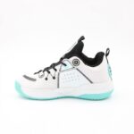 ⁦حذاء رياضي ولادي لون أبيض و أخضر⁩ - الصورة ⁦6⁩