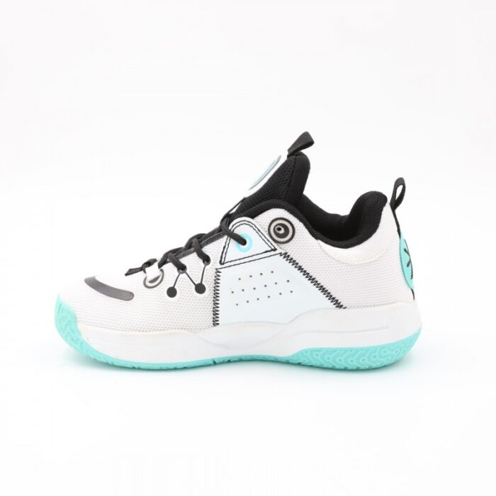 ⁦حذاء رياضي ولادي لون أبيض و أخضر⁩ - الصورة ⁦6⁩