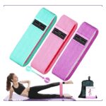 RESISTANCE BANDS SET طقم مقاومات رياضية 3 مستويات مقاومة