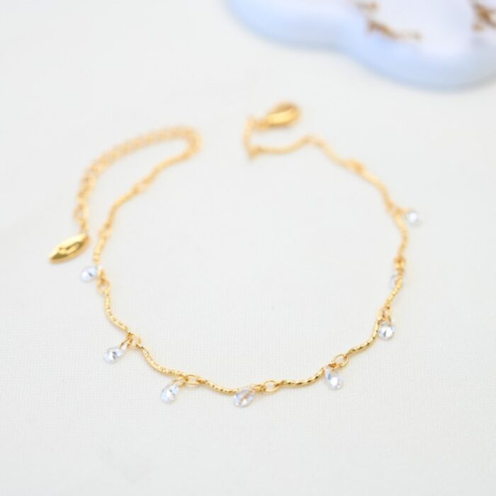 103386250_687ba5c5e709b خلخال لون ذهبي من FJ مقاوم لتغير اللون كفالة سنتين ضد تغير اللون - الصورة 1