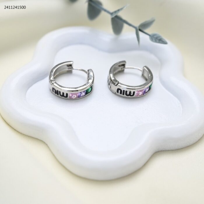 103386286_687ba60d8a97a حلق لون فضي واسود من FJ مقاوم لتغير اللون كفالة سنتين ضد تغير اللون - الصورة 1