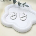 حلق لون فضي من FJ مقاوم لتغير اللون كفالة سنتين ضد تغير اللون