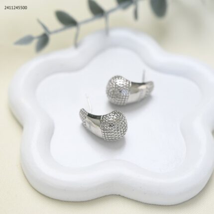 حلق لون فضي من FJ مقاوم لتغير اللون كفالة سنتين ضد تغير اللون