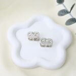 حلق لون فضي من FJ مقاوم لتغير اللون كفالة سنتين ضد تغير اللون