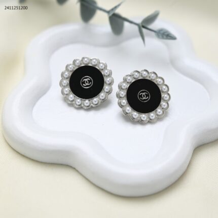 حلق لون فضي واسود من FJ مقاوم لتغير اللون كفالة سنتين ضد تغير اللون