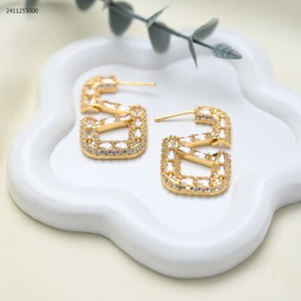 حلق لون ذهبي من FJ مقاوم لتغير اللون كفالة سنتين ضد تغير اللون