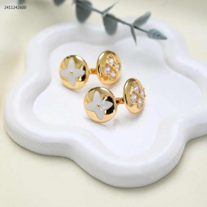 103386314_687ba640e5f28 حلق لون ذهبي و ابيض من FJ مقاوم لتغير اللون كفالة سنتين ضد تغير اللون - الصورة 1