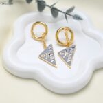 حلق لون ذهبي من FJ مقاوم لتغير اللون كفالة سنتين ضد تغير اللون