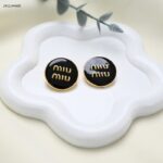 حلق لون ذهبي و اسود من FJ مقاوم لتغير اللون كفالة سنتين ضد تغير اللون