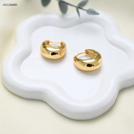 حلق لون ذهبي من FJ مقاوم لتغير اللون كفالة سنتين ضد تغير اللون