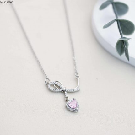 سلسال لون فضي من FJ مقاوم لتغير اللون كفالة سنتين ضد تغير اللون